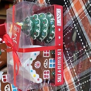 LANG salt and pepper set from the LANG gingerbread set